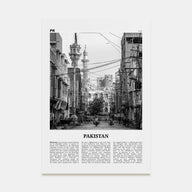 Pakistan Travel B&W No 1 Poster