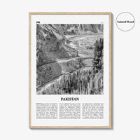 Pakistan Print Black and White No 2, Pakistan Wall Art, Pakistan Poster, Pakistan Photo, Pakistan Wall Decor, Pākistān, Asia