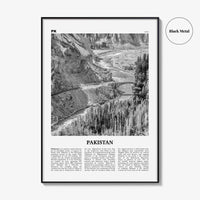 Pakistan Print Black and White No 2, Pakistan Wall Art, Pakistan Poster, Pakistan Photo, Pakistan Wall Decor, Pākistān, Asia