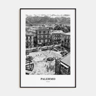 Palermo Portrait B&W Poster