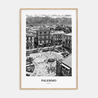 Palermo Portrait B&W Poster