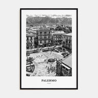 Palermo Portrait B&W Poster
