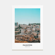 Palestine Portrait Color No 3 Poster