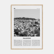 Palestine Travel B&W No 1 Poster