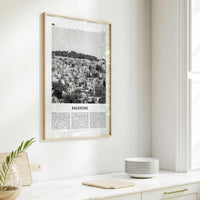 Palestine Print Black and White No 1, Palestine Wall Art, Palestine Poster, Palestine Photo, دولة فلسطين Jerusalem, Gaza, Middle East