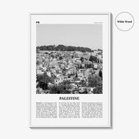 Palestine Print Black and White No 1, Palestine Wall Art, Palestine Poster, Palestine Photo, دولة فلسطين Jerusalem, Gaza, Middle East