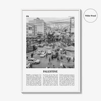 Palestine Print Black and White No 2, Palestine Wall Art, Palestine Poster, Palestine Photo, دولة فلسطين Jerusalem, Gaza, Middle East