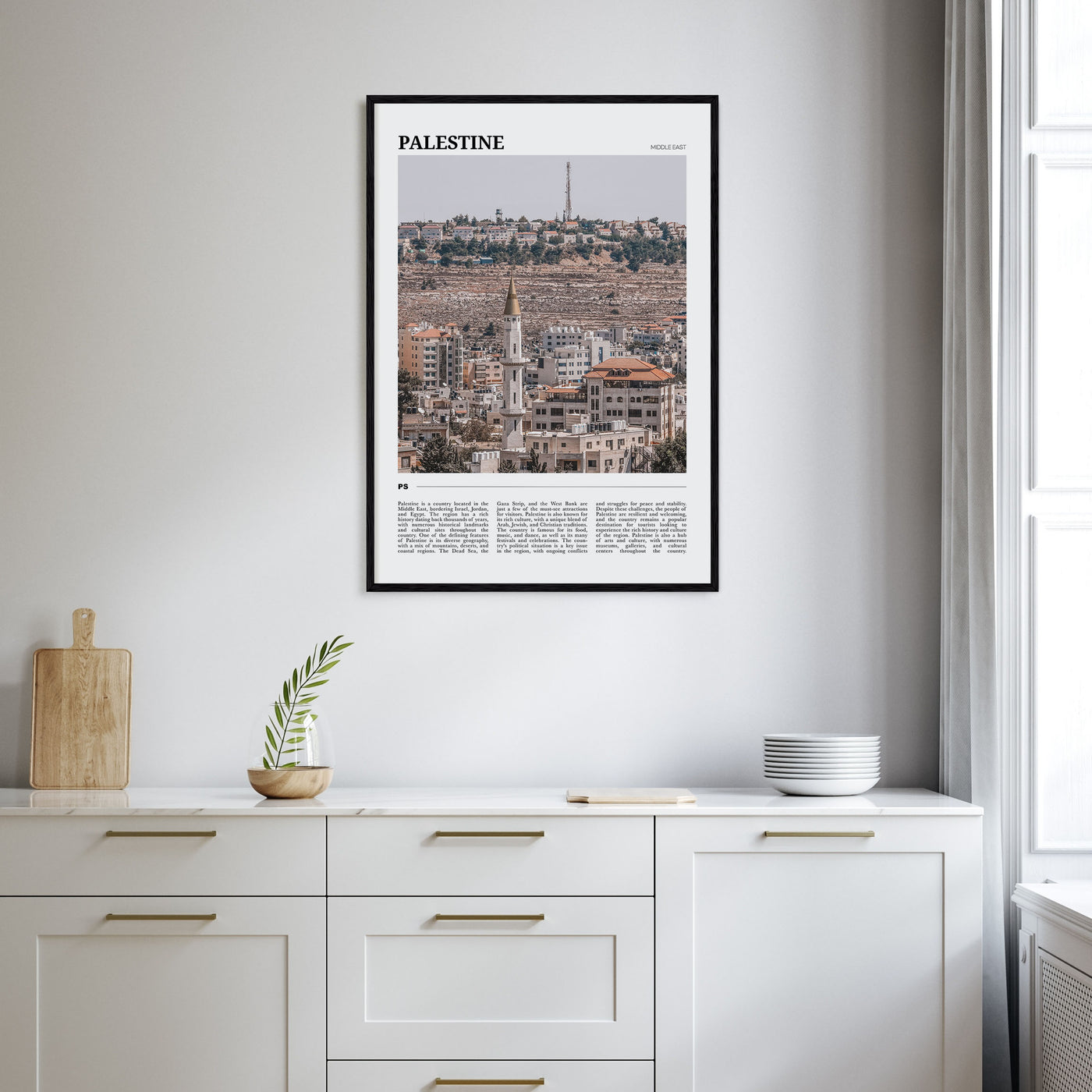 Palestine Travel Color No 1 Poster
