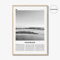 Palm Beach Print Black and White Florida, Palm Beach Wall Art, Palm Beach Poster, Palm Beach Photo, Palm Beach Décor, United States