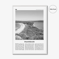 Palm Beach Print Black and White New South Wales, Palm Beach Wall Art, Palm Beach Poster, Palm Beach Photo, Palm Beach Décor, Australia
