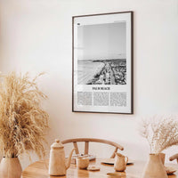 Palm Beach Print Black and White Queensland, Palm Beach Wall Art, Palm Beach Poster, Palm Beach Photo, Palm Beach Wall Décor, Australia