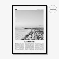 Palm Beach Print Black and White Queensland, Palm Beach Wall Art, Palm Beach Poster, Palm Beach Photo, Palm Beach Wall Décor, Australia
