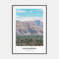 Palm Springs Portrait Color No 2 Poster
