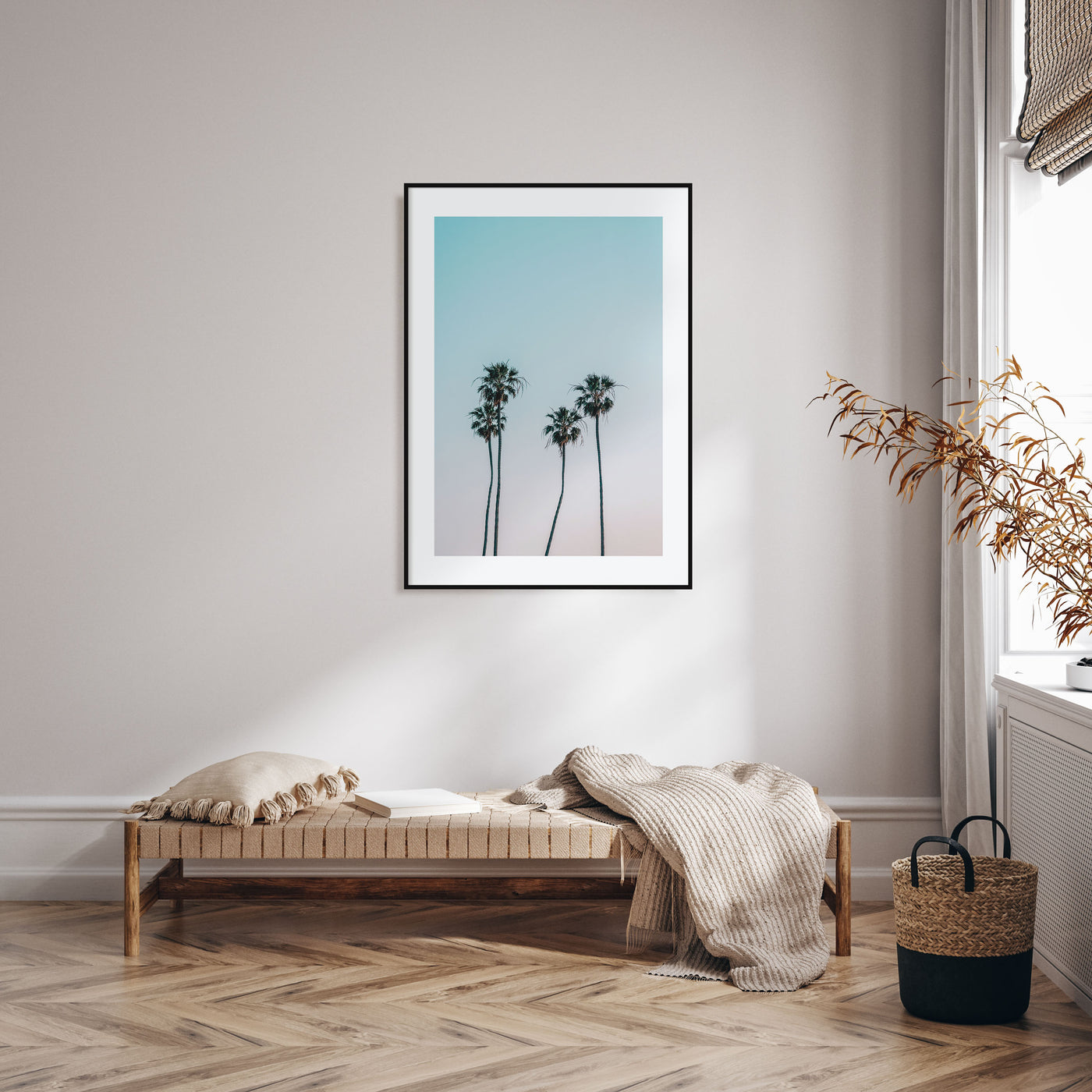Palm Trees Photo Color No 1 Poster