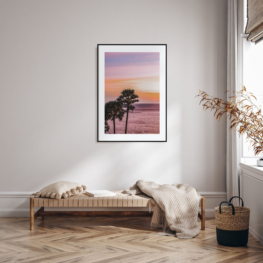 Palm Trees Photo Color No 5 Poster