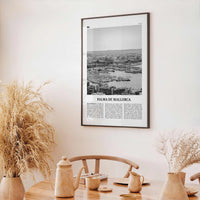 Palma de Mallorca Print Black and White No 1, Palma de Mallorca Print, Palma Wall Art, Palma Poster, Palma Photo, Spain, Majorca, España