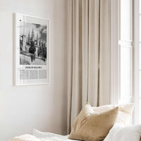 Palma de Mallorca Print Black and White No 2, Palma de Mallorca Print, Palma Wall Art, Palma Poster, Palma Photo, Spain, Majorca España