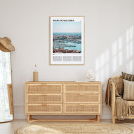 Palma de Mallorca Travel Color Poster