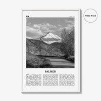 Palmer Print Black and White, Palmer Wall Art, Palmer Poster, Palmer Photo, Palmer Wall Décor, Palmer Map, United States