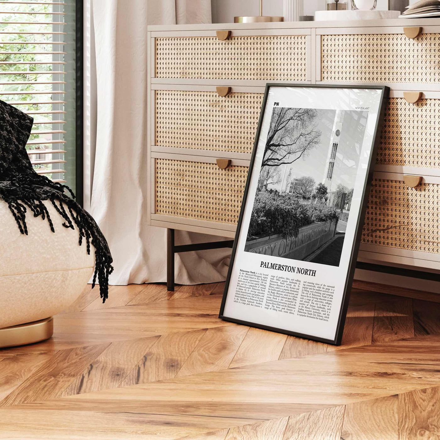 Palmerston North Print Black and White, Palmerston North Wall Art, Palmerston North Poster, Palmerston North Photo, Wall Décor, North Map