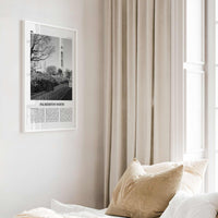 Palmerston North Print Black and White, Palmerston North Wall Art, Palmerston North Poster, Palmerston North Photo, Wall Décor, North Map