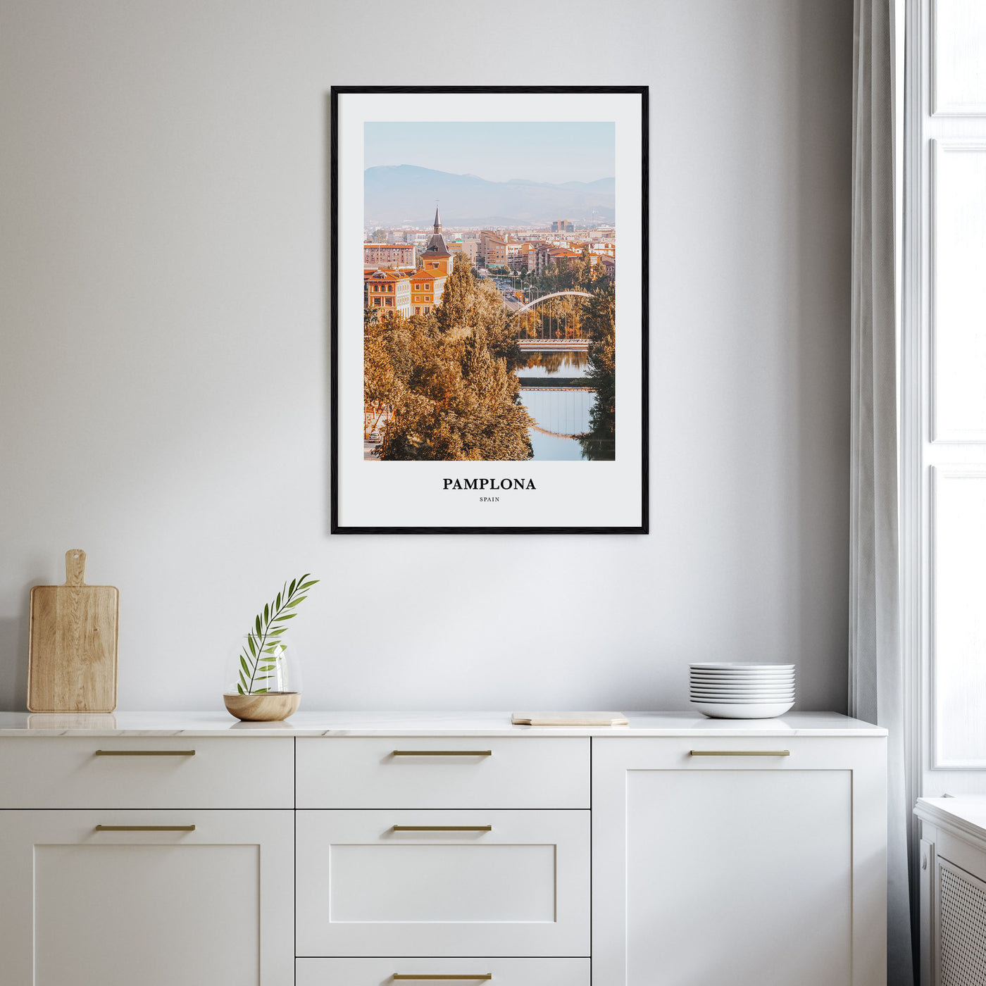 Pamplona Portrait Color Poster
