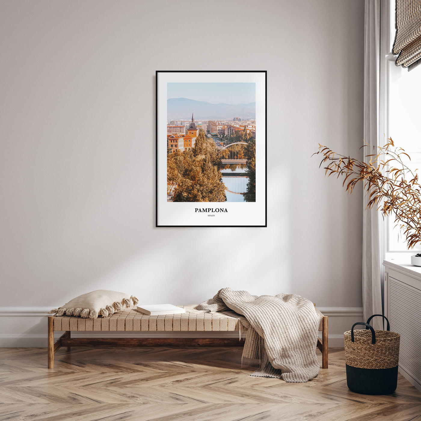 Pamplona Portrait Color Poster