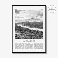 Panama Canal Print Black and White, Panama Canal Wall Art, Panama Canal Poster Panama Canal Photo Panama Canal Décor Panama Canal Map Panama
