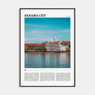Panama City, Panama Travel Color No 2 Poster