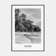 Panama Portrait B&W No 1 Poster
