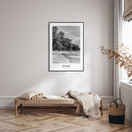 Panama Portrait B&W No 1 Poster