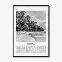 Panama Print Black and White No 1, Panama Wall Art, Panama Poster, Panama Photo, Panama Wall Decor, Country Art Print, Central America
