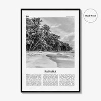 Panama Print Black and White No 1, Panama Wall Art, Panama Poster, Panama Photo, Panama Wall Decor, Country Art Print, Central America