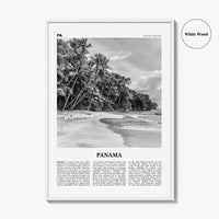 Panama Print Black and White No 1, Panama Wall Art, Panama Poster, Panama Photo, Panama Wall Decor, Country Art Print, Central America