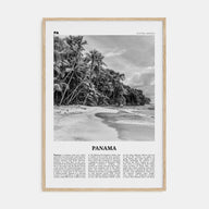 Panama Travel B&W No 1 Poster