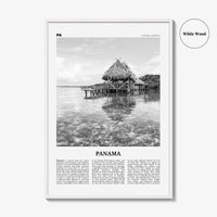 Panama Print Black and White No 2, Panama Wall Art, Panama Poster, Panama Photo, Panama Wall Decor, Country Art Print, Central America