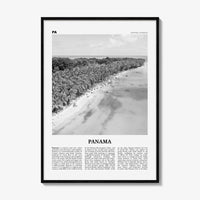 Panama Print Black and White No 3, Panama Wall Art, Panama Poster, Panama Photo, Panama Wall Decor, Country Art Print, Central America