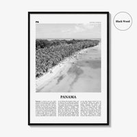 Panama Print Black and White No 3, Panama Wall Art, Panama Poster, Panama Photo, Panama Wall Decor, Country Art Print, Central America