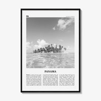 Panama Print Black and White No 4, Panama Wall Art, Panama Poster, Panama Photo, Panama Wall Decor, Country Art Print, Central America