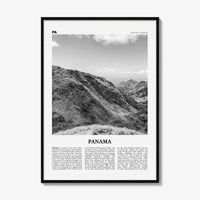 Panama Print Black and White No 5, Panama Wall Art, Panama Poster, Panama Photo, Panama Wall Decor, Country Art Print, Central America