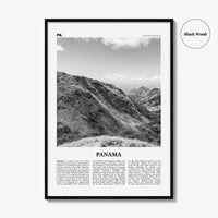 Panama Print Black and White No 5, Panama Wall Art, Panama Poster, Panama Photo, Panama Wall Decor, Country Art Print, Central America