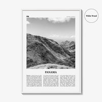 Panama Print Black and White No 5, Panama Wall Art, Panama Poster, Panama Photo, Panama Wall Decor, Country Art Print, Central America