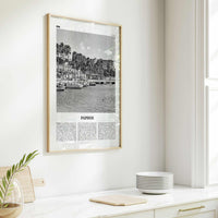 Paphos Print Black and White, Paphos Wall Art, Paphos Poster, Paphos Photo, Paphos Wall Décor, Πάφος, Baf, Cyprus, Pafos