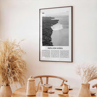 Papua New Guinea Print Black and White, Papua New Guinea Wall Art, Papua New Guinea Poster, Papua New Guinea Photo, Port Moresby, Oceania