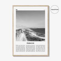 Paracas Print Black and White, Paracas Wall Art, Paracas Poster, Paracas Photo, Paracas Wall Décor, Paracas Map, Peru