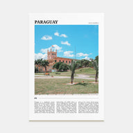 Paraguay Travel Color Poster