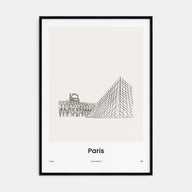 Paris Drawn No 2 Poster