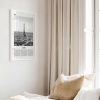 Paris Print Black and White No 1, Paris Wall Art, Paris Poster, Paris Photo, Paris Decor, Eiffel Tower, France, Île-de-France, Française