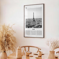 Paris Print Black and White No 1, Paris Wall Art, Paris Poster, Paris Photo, Paris Decor, Eiffel Tower, France, Île-de-France, Française