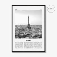 Paris Print Black and White No 1, Paris Wall Art, Paris Poster, Paris Photo, Paris Decor, Eiffel Tower, France, Île-de-France, Française